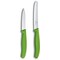 Swiss Army Brands Victorinox Kitchen Swiss Classic Pillow Packs 40.5In Utility & 30.25In Paring Green Packaged Map VIC-6.7833.7606.4US1 - alternate 4